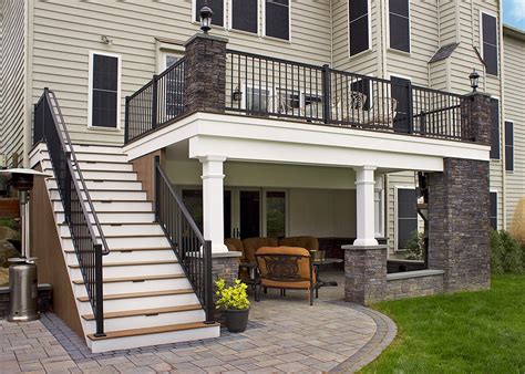 Elevated Deck Designs Safety Features For Above Ground Decks