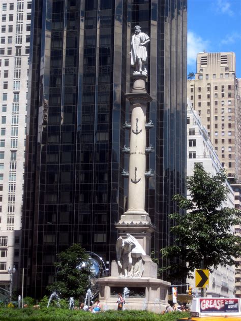 Columbus Circle Statue New York City Column Monument 7233 Flickr