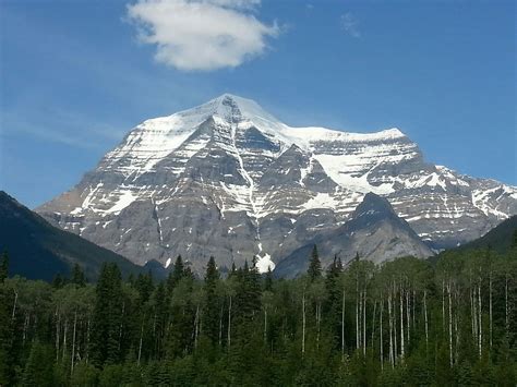 Mount Robson Bc Natural Landmarks Landmarks Visiting