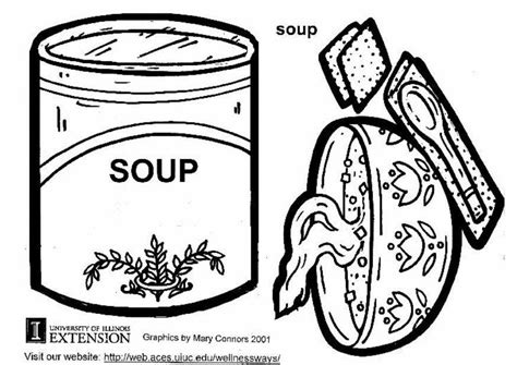 Warhol Soup Can Coloring Page Coloring Pages