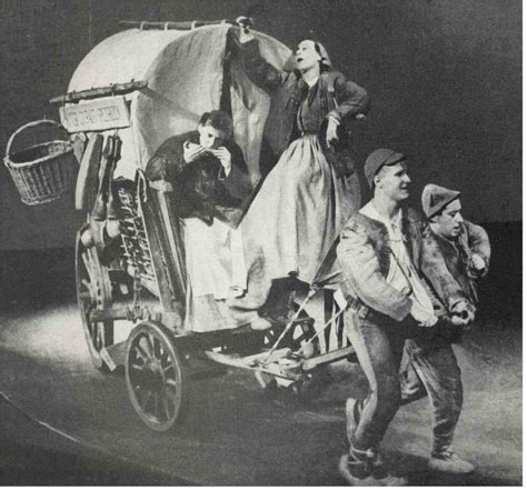Das zitat passt deshalb auf das werk „mutter courage und ihre kinder, da mutter courages leben ein einziger kampf war. Brecht: un discorso sul metodo? | Figurativo, Immagini, Teatro