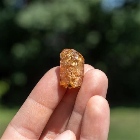 Medium Natural Imperial Topaz The Crystal Council