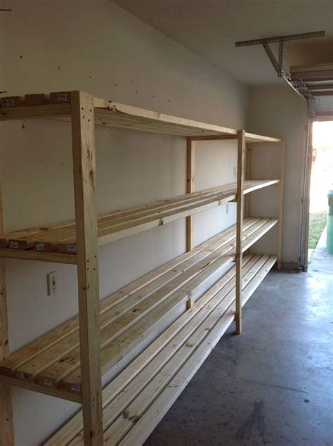 This guide explains how to build garage shelves using basic tools and materials. DIY Garage Storage Favorite Plans | Ana White