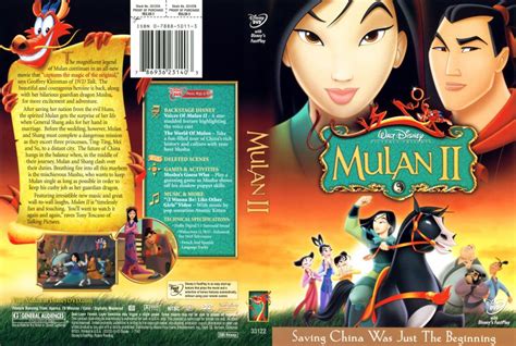 Mulan 2 Movie Dvd Scanned Covers 10mulan 2 R1 Scan Dvd Covers