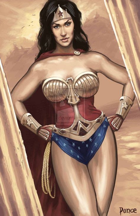 Wonder Woman Variant Pose By Ponceart On Deviantart Wonder Woman