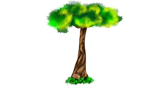 Tree Digital Art Illustrations Newton Just