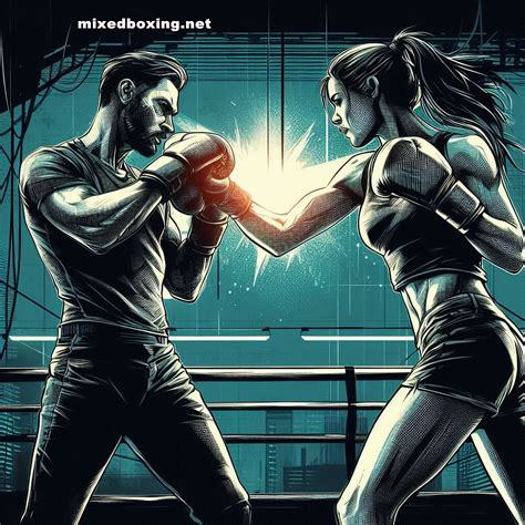 Sketchboxingcomic Mixed Boxing Net Male Vs Female Boxing