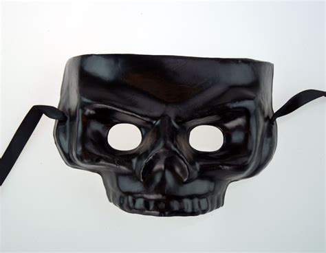 Black Skull Masquerade Mask Italian Masquerade Masks
