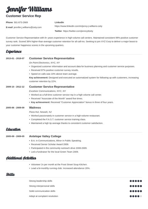 What To Put On A Resume Good Things You Should Include
