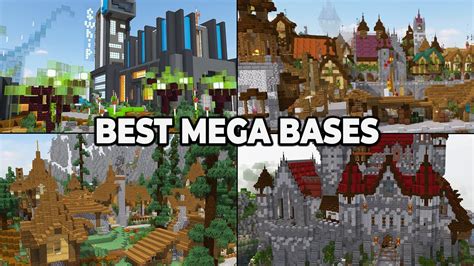 My Top 10 Best Minecraft 116 Survival Bases Youtube