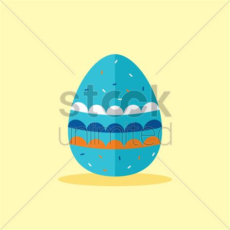 Easter Egg Vector Image 1460474 Stockunlimited