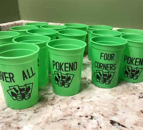 Pokeno Game Night Cups