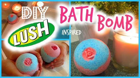Diy Lush Bath Bomb ♡ How To Make A Lush Inspired Bath Bomb