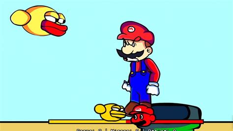 Friday Night Funkin Mario Meets Flappy Bird Fnf Mods Youtube