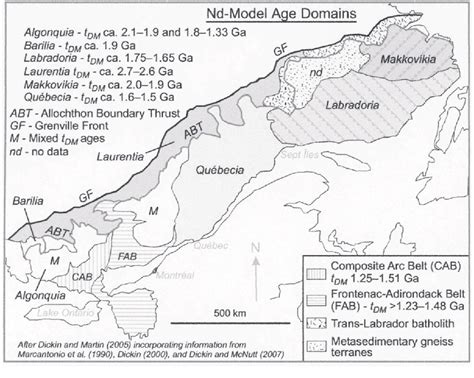 Figure 1 From Tectonic Setting And Evolution Of The Grenville Orogen
