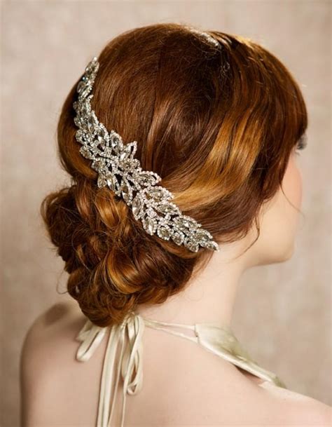Crystal Bridal Headpiece Rhinestone Headband Swarovski Crystal Bridal