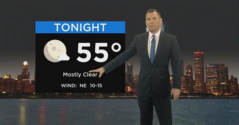 Chicago First Alert Weather Chilly Saturday Night But Warmup On The
