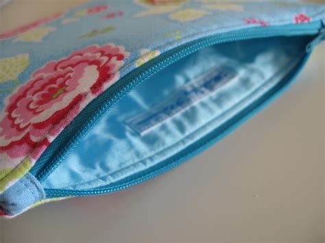 Judy Creates Lined Zippered Pouchmakeup Bag Tutorial From Flossie