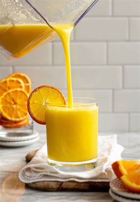 Orange Yogurt Smoothie Foodbyjonister