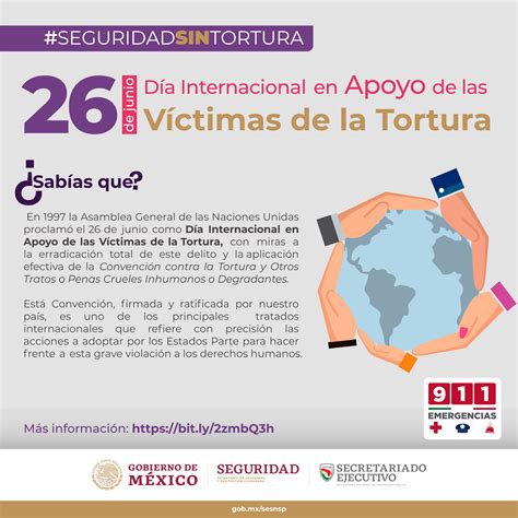 día internacional en apoyo de las víctimas de la tortura secretariado ejecutivo del sistema
