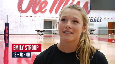 Volleyball Emily Stroup Interview 9 26 18 Youtube