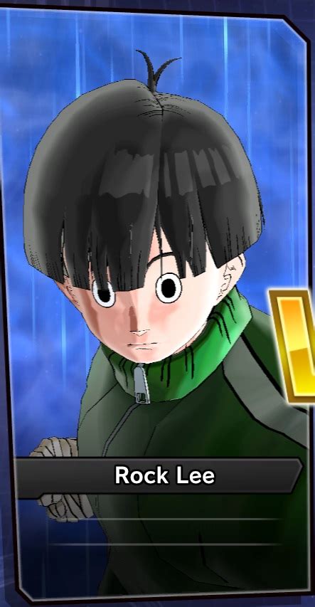 Rock Lee From Naruto Shippuden Xenoverse Mods
