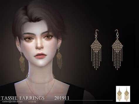 The Sims Resource S Club Ts4 Ll Earrings 201911