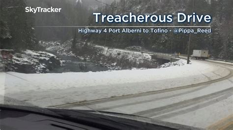 Snowfall Warnings Hit The South Coast Travel Impacted On Vancouver Island Bc Globalnewsca