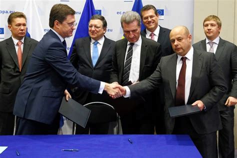 Ukraine Russia Reach Deal On Natural Gas Dispute Wsj