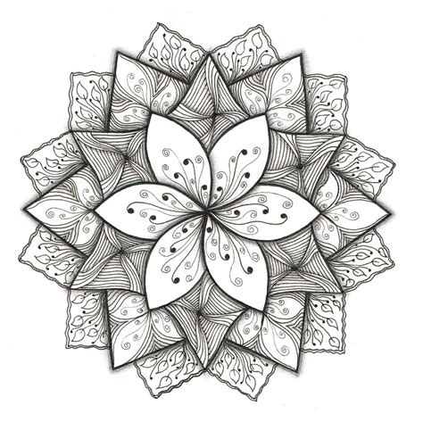 How To Make A Simple Flower Drawing Design Talk