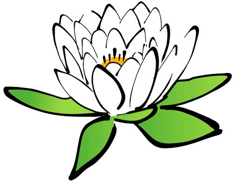 Clip Art Lotus Flower