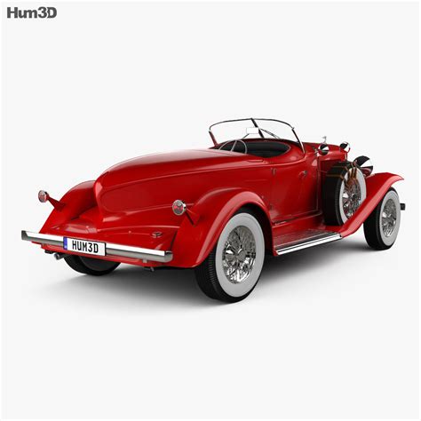 Ready 3d vehicle was modeled with using official. Auburn 8-98 Boattail Speedster 1931 3D model - Vehicles on Hum3D