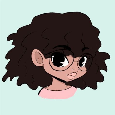 Curly Hair Aesthetic Drawing Largest Wallpaper Portal