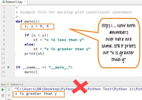 With the format function you use codes like { n :format specifier} to indicate that. Python Conditional Statements: IF...Else, ELIF & Switch Case