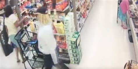 Caught On Camera Woman Steals Wallet From Elderly Victims Purse In