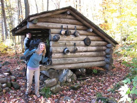 Backpacking West Canada Lake Wilderness Bushcraft Shelter House In