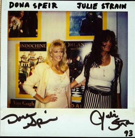 Dona Speir Julie Strain X Bw Photo Signed Fit To Kill Very Rare