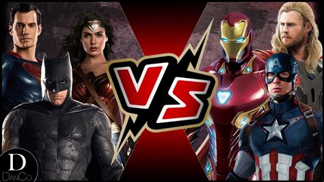 Superman Batman And Wonder Woman Vs Iron Man Captain America And Thor