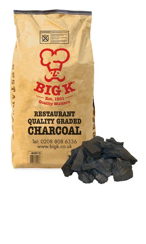 Buy Big K Dura Restaurant Grade Charcoal 15kg Bag 100 Natural White