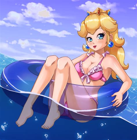 Peach Fun Time Peach Female Cartoon Characters Super Princess Peach