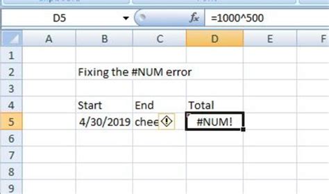8 Common Excel Formula Errors And How To Fix Them