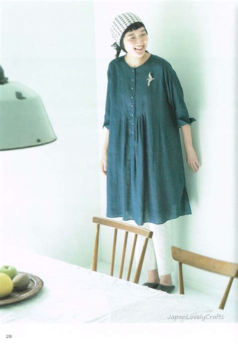 Japanese Style Clothing Easy Sewing Pattern Book Women Etsy