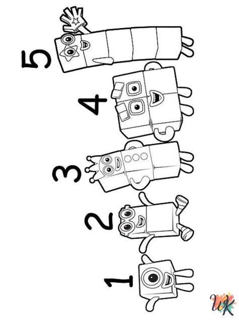 41 Discover The Magic Of Numberblocks Coloring Pages For Kids