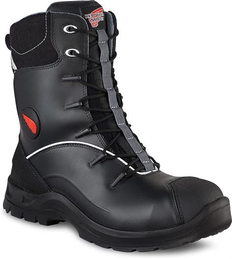 Red Wing Petroking 8 3222 Waterproof Leather Safety Work Boots Side