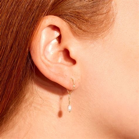 The Sweet Nothing And Tiny Pearl Earring Set Catbird Jewelry