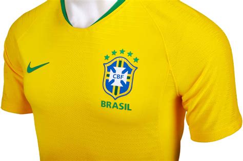 201819 Nike Brazil Home Authentic Jersey Soccer Master