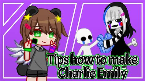 【tips How To Make Charlie Charlotte Emily】by 『suki Sune』 Youtube