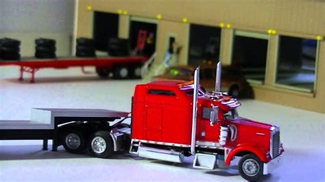 Rc Ford Dually 187 Scale Ho Scale Kenworth W900 Youtube