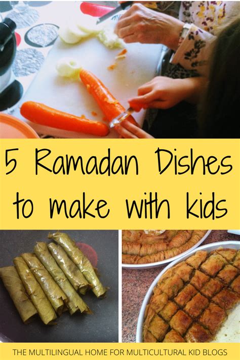 5 Ramadan Dishes To Make With Kids Multicultural Kid Blogs