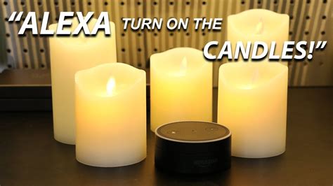 Control Candles With Your Amazon Alexa Echo For 20 Youtube